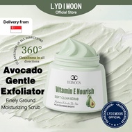 [LYDIMOON Official] AHA Body Scrub | 5% Glycolic Acid & Avocado Oil |  Gentle Exfoliation