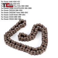Motorcycle Timing Chain For Honda CM250 CMX250 CM CMX 250 CMX250C Rebel CA250 CD250 CB250 NIGHTHAWK 