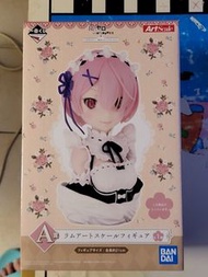 BANDAI 一番賞 RE:ZERO 從零開始的異世界生活 A賞 拉姆 胸像