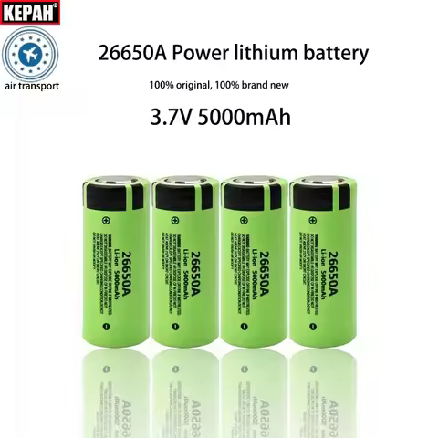 3.7V 26650A 5Ah Assembleable lithium battery,for flashlights, fans,built-in battery cell, electric l