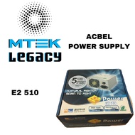 ACBEL E2 Power 510W- PFC Power Supply