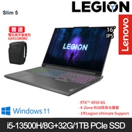 《Lenovo 聯想》Legion Slim 5 82YA0026TW(16吋WQXGA/i5-13500H/40G/1TB SSD/RTX4050/特仕版)
