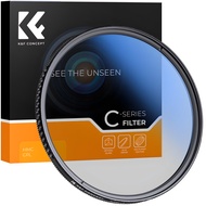 K&F Concept Nano-C MC CPL Lens Filter Circular Polarizer Ultra Slim Blue Multi Coated (37mm - 82mm)