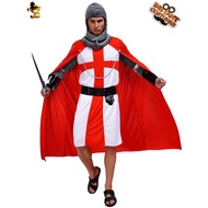 2015 Big Male Crusader Costume Samurai cosplay Costume Stage Performance Costume cosplay Masquerade 