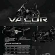 IROLY VALOR REEL Power Handle Waterproof Seal Bearing