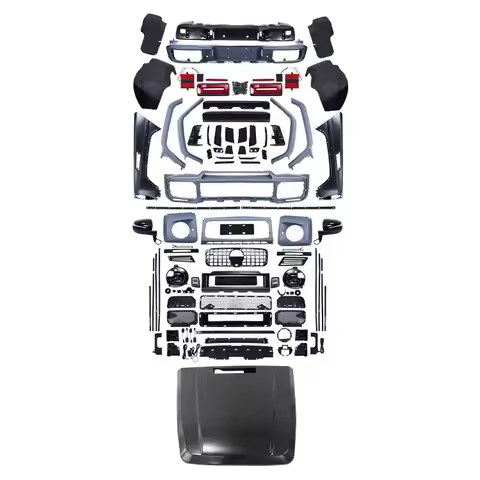PP Material Body Kit for Mercedes-Benz G Class W463 Upgrade to W464 B Style Bodykit