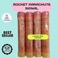 ROCKET PARACHUTE SIGNAL / RED FLARE ROCKET PARACHUTE SIGNAL / ROKET PARASUT SIGNAL BESTSTORE