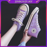 Ready Stock Women High Top Casual Canvas Sneakers Shoes Kasut Lelaki Kasut Perempuan