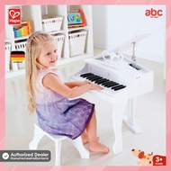 Hape ของเล่นไม้ ของเล่นดนตรี เปียโนเด็ก Deluxe Grand Piano (White) ของเล่น เด็ก เสริมพัฒนาการ สำหรับ