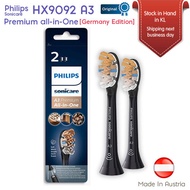 Philips Sonicare HX9092 HX9093 A3 Premium All-in-One Brush Head for Complete Care 20x More Plaque Re