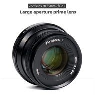 7artisans 35mm F1.2 II Portrait Mirrorless Cameras Lens for Nikon Z M4/3 Fuji X Sony E Canon EF M EOS-M mount cameras latest