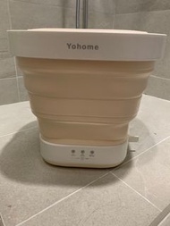 Yohome 波輪抗菌洗濾一體摺疊式迷你洗衣機