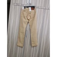 Levis 501 Denim Pants Fresh jeans button fly khaki beige