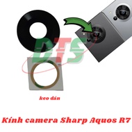 Sharp Aquos R7 camera glass has glue