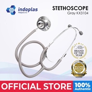 Indoplas Kenxin KX3104 Stethoscope (Grey) - Dual Head