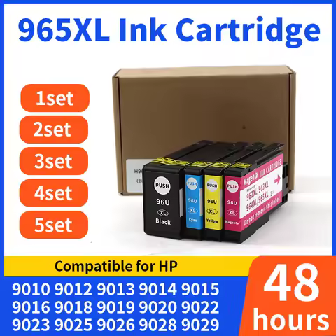 Compatible for HP 965XL 965 XL Ink Cartridge for hp965 OfficeJet Pro 9010 9020 9012 9015 9018 9019 9