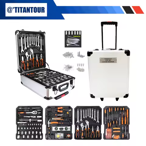999-piece professional industrial repair tool set, automotive electrician mechanical household multi