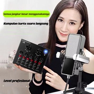 D20 Sound Card V8 Bluetooth Audio USB External / Live Mixer Audio V8 BAGUS