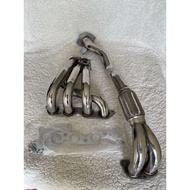 Stainless Headers for Toyota Corolla engine 4AF 4AFE 4EFE 5AFE 7AFE