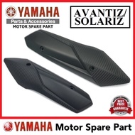 YAMAHA AVANTIZ / SOLARIZ MUFFLER COVER 0 ASSY CARBON BLACK PROTECTOR TUDUNG COVER CAP EKZOS EXHAUST 
