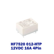 5Pcs 24V Relay HF7520 024-HSTP 24VDC 16A 4Pins 100% New
