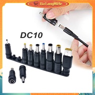 10pcs Tips Universal Jack Adapter Converter Jack Charger Laptop