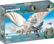 Playmobil How to Train Your Dragon III Light Fury with Baby Dragon & Children