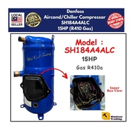 DANFOSS AirCond/Chiller Compressor 15HP (R410a Gas) Model : SH184A4ALC