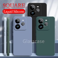 Realme Gt 7 pro 2024 Casing For Realme Gt 7 pro 7pro Gt7pro RealmeGt7pro Square Liquid Silicone Phon