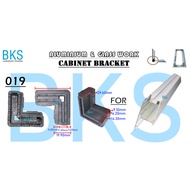 019 L BRACKET - ALUMINIUM CASEMENT BRACKET