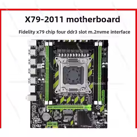 X79/X58 main board 1366 1356 2011 pin CPU server e5 2680 2689 desktop computer