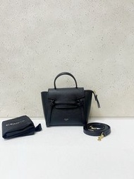 Celine pico belt bag Black