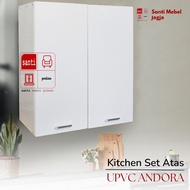 Kitchen set atas pintu 2 UPVC Andora