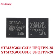 5pcs/1pc STM32G031G6U6 STM32G031G8U6 UFQFPN-28 STM32G031 STM32 G031G6U6 G031G8U6 ARM Cortex-M0+ 32-b