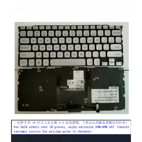 Backlit Notebook Replacement Keyboard For Dell XPS 14Z L412z 15z L511z L512z P24G Laptop Keyboard (0