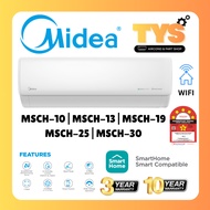 Midea R32 Inverter 5star Air-conditioner Chione MSCH MSNEB Aircond MSCH-10/13/19/22/25/30CRFN8 MSNEB