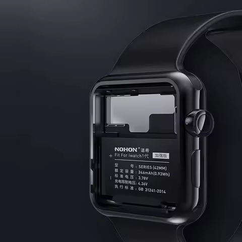 NOHON Battery For Apple Watch Series 9 8 6 5 4 3 2 1 Replacement Batteries For iWatch S1 S2 S3 GPS S