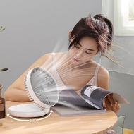 Wall Fan Foldable Desk Fan Summer Cool Gadgets Mini USB Fan Rechargable Portable Cooler 4 Gears Home Office