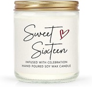 Niyewsor 16th Birthday Gifts for Girls Boys, Sixteen Birthday Candle, 2009 16th Birthday Decorations