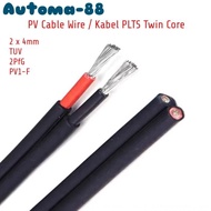 Choice - 2X4Mm Pv Cable Twin Core 4Mm Pv1F Solar Cell Solar Panel 2 X 4Mm 4 Mm2