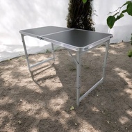 Portable Camping Bazaar Folding Table 120x60 Adjustable Aluminum Sales Table SKU 7CTP7PSL