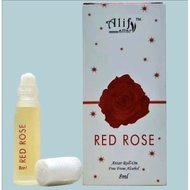 Alify Red Rose Attar Perfume Oil 8ml | Pure Alcohol-Free Roll On Scent