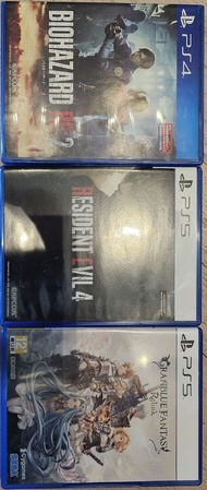 Resident Evil 4, Biohazard  RE2, Granblue Fantasy Relink PS4/PS5