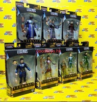 中古已開封 HASBRO MARVEL LEGENDS ETERNALS IKARIS, MAKKARI, SPRITE, SERSI, PHASTOS, KINGO, DRUIG 永恆族 1套7隻