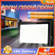 【Ready stock】300W/200W/100W/70W50W/20W LED Flood Light Spotlight PIR Motion Sensor Floodlight Outdoo