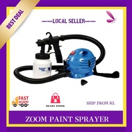 READY STOCK Paint Zoom Plus Electric Paint Spray Gun DIY Air Pressure Electric Paint Sprayer Spray Gun Mesin Peng