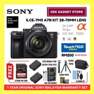 Sony ILCE-7M3 7M3 A7III A7M3 24MP 4K UHD Full Frame Camera | Value Package | 15 Months Sony Malaysia