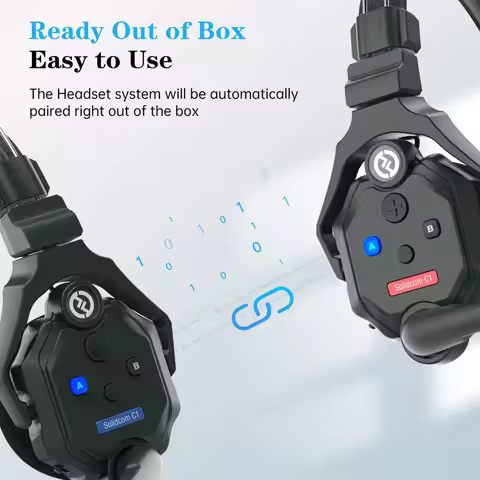 SYNCO Xtalk/Xpro/Xmax/Master 2.4GHz Wireless Move Control Single-Ear Headset Remote Wireless Interco