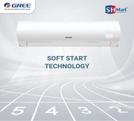 Murah AC GREE F1 SERIES INVERTER 2.5 PK GWC-24F1 - WHITE PEARL (MEDAN) Elegan