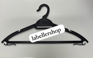 MoTEro 2233 Clothes Hanger Black (72 pcs) / MoTEro 2233 Plastic Hanger (72pcs) Black Hanger / Dobi H